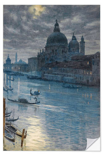 Muursticker Grand Canal and the Church of Santa Maria della Salute