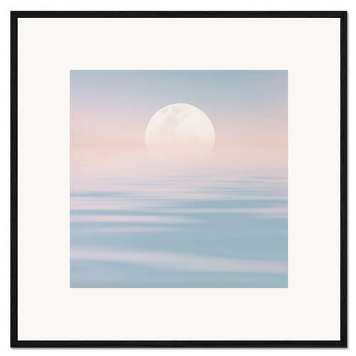 Impresión de arte enmarcada Calm Waters