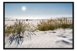 Gerahmter Kunstdruck Nordsee Eleganz