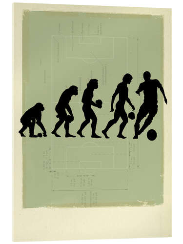 Akryylilasitaulu Football Evolution