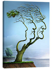 Obraz na płótnie Family tree, conceptual artwork