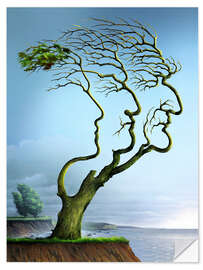 Sisustustarra Family tree, conceptual artwork
