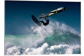 Gallery print Windsurfer in the air