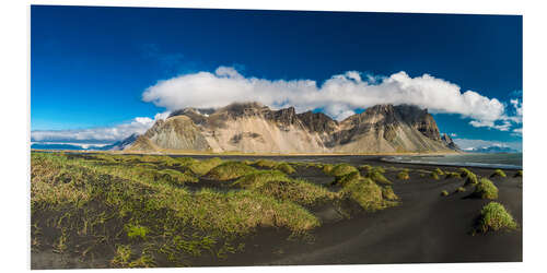 Foam board print Iceland Panorama