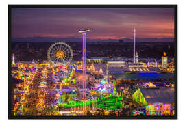 Gerahmter Kunstdruck Oktoberfest München