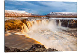 Gallery print Iceland waterfall