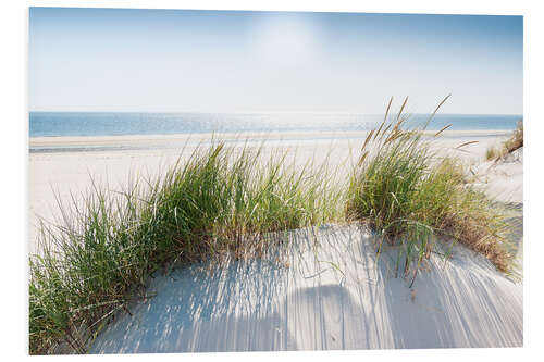 Foam board print On the beach