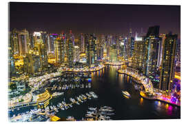 Stampa su vetro acrilico  Dubai Marina - Fraser Hall