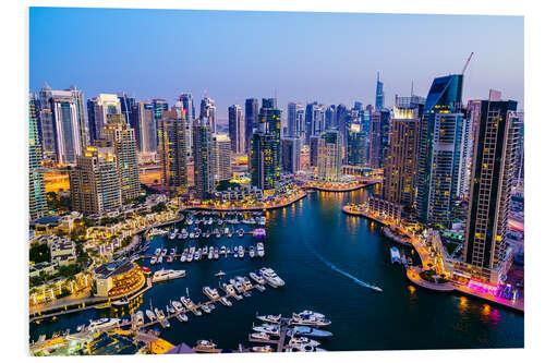 Foam board print Dubai Marina, Dubai, United Arab Emirates