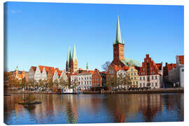 Canvas print Lubeck