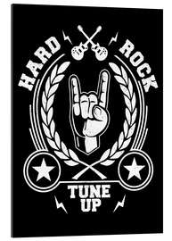 Gallery print Hard rock