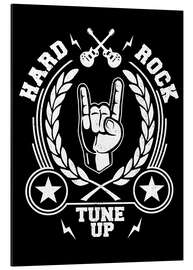 Magnettafel Hard rock