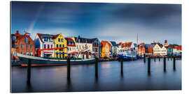 Gallery print Colorful Husum Port World