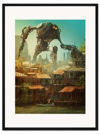 Gerahmter Kunstdruck Boot Probleme