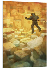 Magnettafel Ostronaut