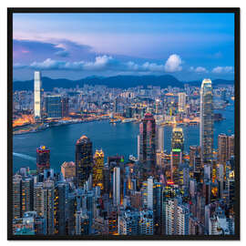 Gerahmter Kunstdruck HONG KONG 31