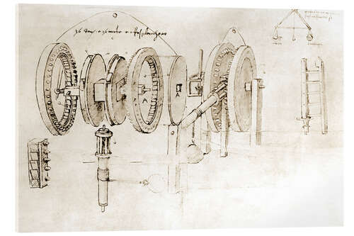 Akryylilasitaulu Mechanical design