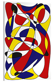 Gallery print Mondrian and Gauss