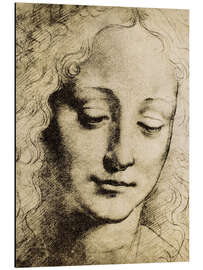 Magnettafel Kopf eines Jugendlichen