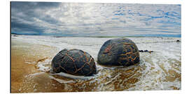 Alubild Neuseeland Moeraki Boulders 2