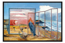 Gerahmter Kunstdruck Landschaft aus einem Traum