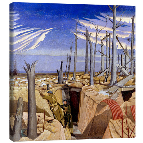 Canvas print Oppy Wood, Evening