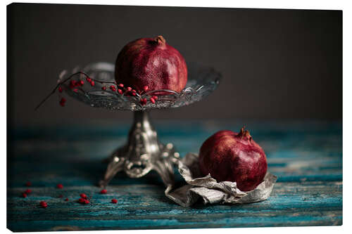 Canvas print Still Life with Pomegranate