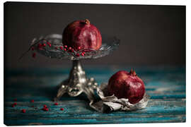 Lærredsbillede Still Life with Pomegranate