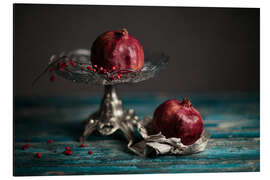 Magnettafel Stillleben mit Granatapfel