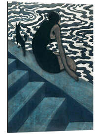 Magnettafel La Baigneuse - Léon Spilliaert
