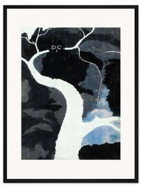 Gerahmter Kunstdruck Hibou