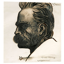 Acrylglasbild Frédéric Nietzsche