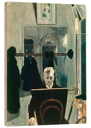Obraz na drewnie Self-Portrait, 1907