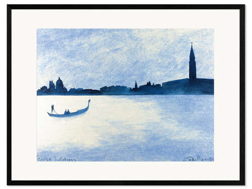 Ingelijste kunstdruk Venice