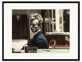 Gerahmter Kunstdruck Selbstporträt, 3. November, 1908