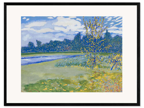 Framed art print Le petit bois d'Ostende