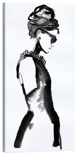 Canvas print Ink Audrey