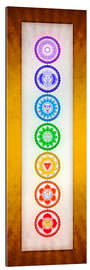 Gallery print The Seven Chakras Series 6 - Colour Variant Golden Yellow