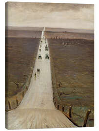 Quadro em tela The Road from Arras to Bapaume - Christopher Nevinson