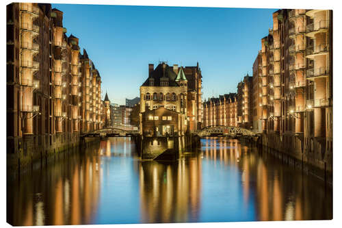 Lienzo Hamburg Speicherstadt