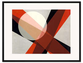 Gerahmter Kunstdruck Komposition 19