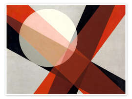 Poster  Composizione 19 - László Moholy-Nagy