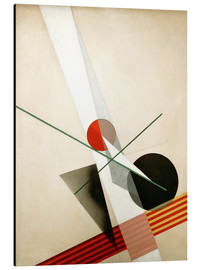 Tableau en aluminium  Composition A XXI - László Moholy-Nagy
