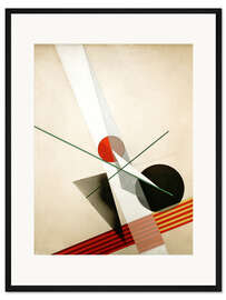 Gerahmter Kunstdruck Komposition A XXI