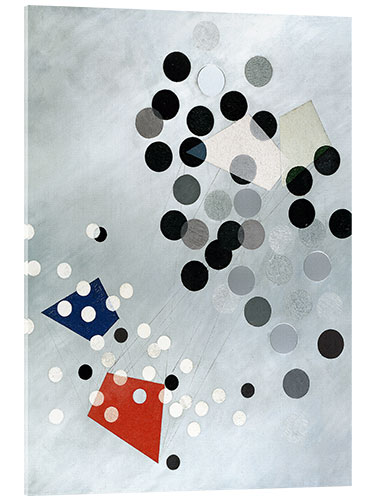 Acrylic print Composition circle