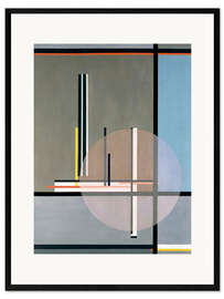 Gerahmter Kunstdruck LIS - László Moholy-Nagy