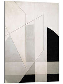 Aluminiumsbilde  Composition A.XX, detalj - László Moholy-Nagy