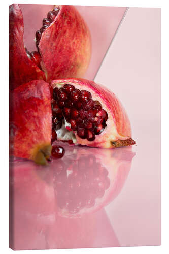 Leinwandbild Mirror Pomegranate I