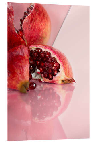 Quadro em plexi-alumínio Mirror Pomegranate I