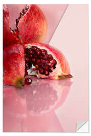 Vinilo para la pared Mirror Pomegranate I